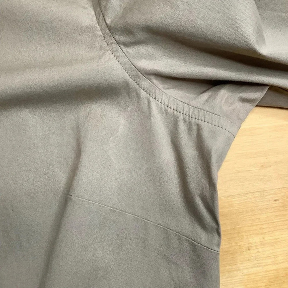 HAWES & CURTIS Taupe Fitted Hipster Shirt Size 40 - Picture 13 of 15